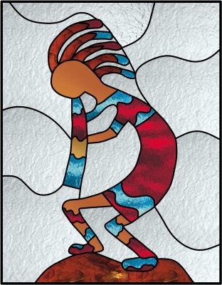 Stained Glass - Peaceful Puddle Gifts Zaphir chimes Shanti Chimes