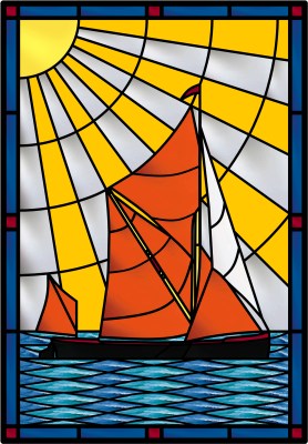 Glass Eye 2000 Stained Glass Software Design of the Month