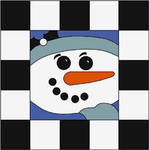 Snowman Plate