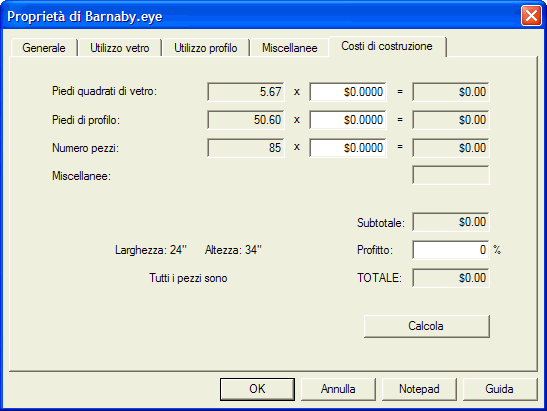 properties dialog box