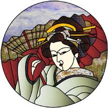 Geisha with a Parasol