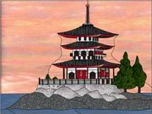 Pagoda on the Coast