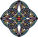 Center Square Four Lobes Circle