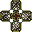 Rose Knot Cross