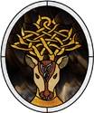 Stag with Knotted Horns